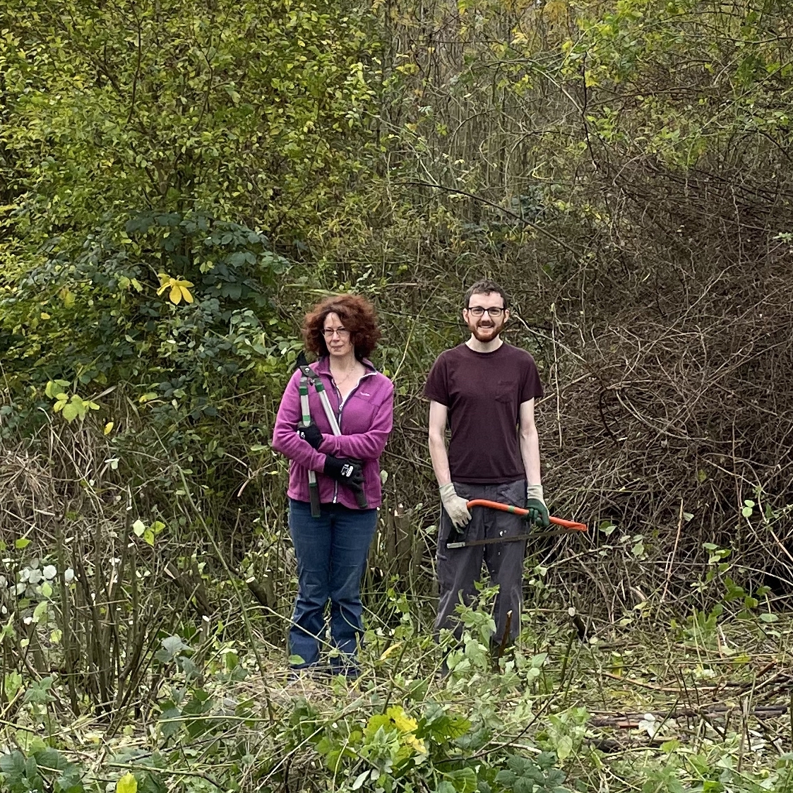 Volunteer Task Arthur Jacobs Nature Reserve - Colne Valley Regional Park