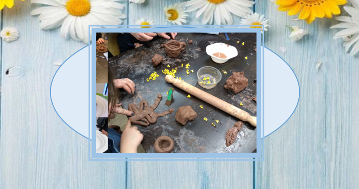 Play with Clay at the Visitor Centre in Denham